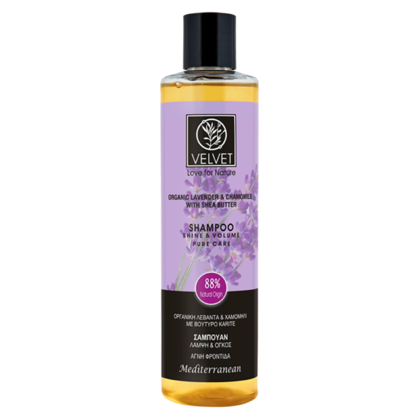 Shampoo Shine & Volume Lavender - Velvet Cosmetics